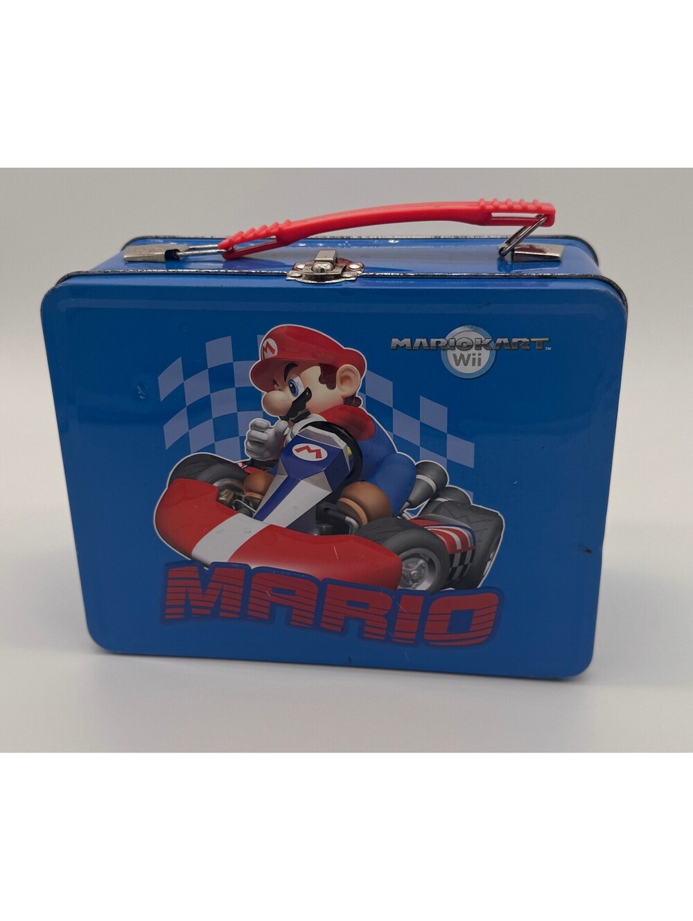 Nintendo Mario Kart Wii Collectible Metal Lunch Box 2012